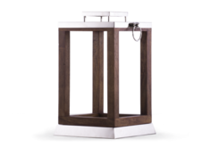 Подсвечник belemmering (desondo) серебристый 22x37x22 см.