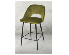 Стул барный (desondo) зеленый 53x91x50 см.