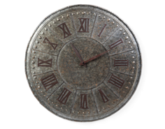 Часы настенные miseria (desondo) серый 4 см.