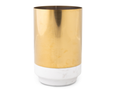 Ваза (desondo) золотой 16 см.