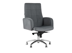 Кресло руководителя лансет (stool group) серый 53x116x70 см.
