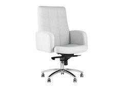 Кресло руководителя лансет (stool group) серый 53x116x70 см.