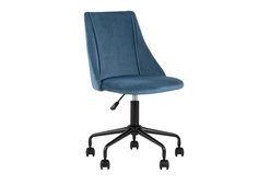 Кресло компьютерное сиана (stool group) синий 50x95x53 см.
