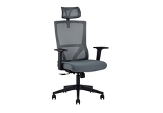 Кресло руководителя topchairs local (stool group) серый 68x118x64 см.