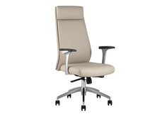 Кресло руководителя topchairs armor (stool group) бежевый 64x119x66 см.