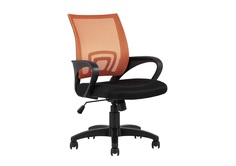 Кресло офисное topchairs simple (stool group) оранжевый 56x95x55 см.