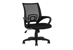 Кресло офисное topchairs simple (stool group) черный 56x95x55 см.