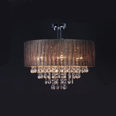 Люстра потолочная lusso (st luce) серебристый 55 см.