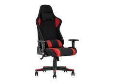 Кресло игровое topchairs maybach (stool group) красный 64x135x53 см.