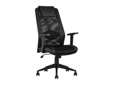 Кресло офисное topchairs studio (stool group) черный 60x111x64 см.