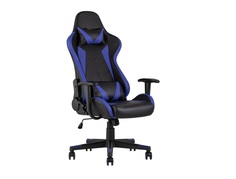 Кресло игровое topchairs gallardo (stool group) синий 66x136x64 см.