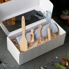 Подарочный набор кухонных принадлежностей Доброе дерево