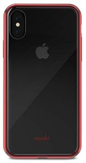 Чехол - накладка Moshi Vitros 99MO103321 для iPhone X, материал пластик, красный