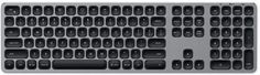 Клавиатура Satechi Aluminum Bluetooth Wireless Keyboard with Numeric Keypad ST-AMBKM-RU беспроводная, английский/русский, серый космос