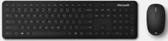 Клавиатура и мышь Microsoft Atom Bluetooth Desktop QHG-00011 черный беспроводная BT slim