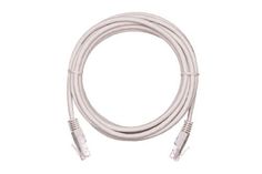 Кабель патч-корд U/UTP 5e кат. 1м Netlan EC-PC4UD55B-BC-PVC-010-GY-10
