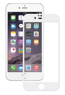 Защитное стекло Deppa 61998 3D для Apple iPhone 6/6S Plus, 0.3 мм, белое