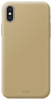 Чехол Deppa Air Case Deppa 83322 для Apple iPhone X/XS, золотой