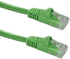 Кабель патч-корд U/UTP 5e кат. 1м AESP C5E-154GR-1MB