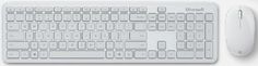Клавиатура и мышь Wireless Microsoft Atom Bluetooth Desktop QHG-00041 серая беспроводная BT slim