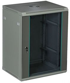 Шкаф настенный 19&quot;, 15U W&amp;T C156052GWTWOF-RU W&T