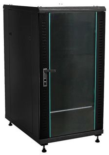Шкаф напольный 19&quot;, 18U W&amp;T B186080BWTWOF W&T