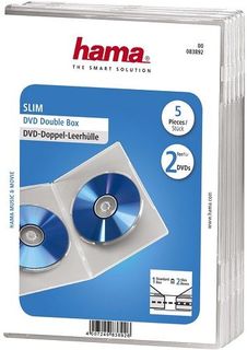 Коробка для CD/DVD HAMA 2CD/DVD H-83892