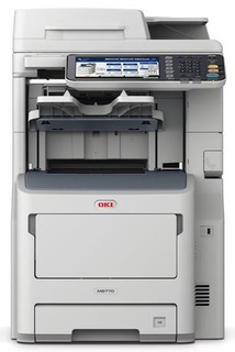 МФУ монохромное OKI MB770dfnfax
