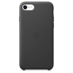 Чехол Apple Leather Case MXYM2ZM/A для iPhone SE, black