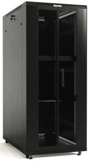 Шкаф напольный 19&quot;, 42U Hyperline TTB-4261-DD-RAL9004