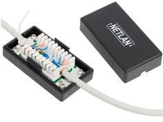Адаптер проходной Netlan EC-UCB-IDC-UD2-BK-10