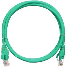 Кабель патч-корд U/UTP 5e кат. 1м NIKOMAX NMC-PC4UD55B-010-GN