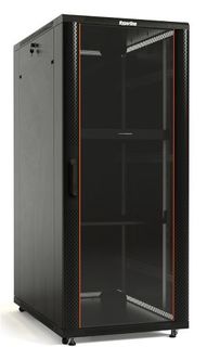Шкаф напольный 19&quot;, 32U Hyperline TTB-3268-AS-RAL9004