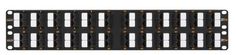 Патч-панель NikoMax NMC-RP48UE2-AN-2U-BK