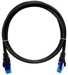 Кабель патч-корд U/UTP 6 кат. 2м NIKOMAX NMC-PC4UE55B-020-C-BK