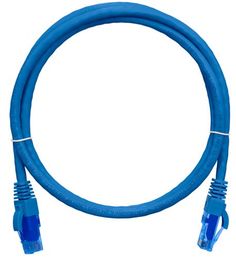 Кабель патч-корд U/UTP 6 кат. 0.15м NIKOMAX NMC-PC4UE55B-001-C-BL