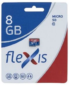 Карта памяти 8GB Flexis FMSD008GU1 UHS-I Class 10 U1, без адаптера