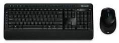 Клавиатура и мышь Wireless Microsoft Desktop 3050 PP3-00018 black, USB, BlueTrack