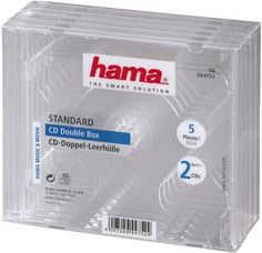 Коробка для CD/DVD HAMA 2CD/DVD H-44752
