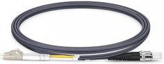 Патч-корд волоконно-оптический TopLAN DPC-TOP-OM2-LC/P-ST/P-2.5-BK