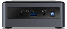 Неттоп Intel BXNUC10I3FNHFA2 i3-10110U, 4GB, 16GB optane, 1TB, UHD Graphics, WiFi, BT, Glan, HDMI, 2*USB Type-C, 3*USB 3.1, 2*USB 2.0, Win10Home