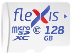 Карта памяти 128GB Flexis FMSD128GU1 UHS-I Class 10 U1, без адаптера