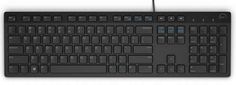 Клавиатура Dell KB216 580-ADGR black, USB multimedia - Russian (QWERTY)