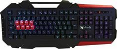 Клавиатура A4Tech Bloody B3590R черная/красная, механическая, USB, LED (1067608)