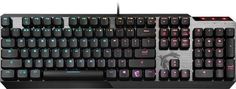 Клавиатура MSI VIGOR GK50 LOW PROFILE S11-04RU225-GA7 механическая черный USB Multimedia for gamer LED (подставка для запястий)