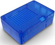 Корпус HARDKERNEL ODROID-C2/C1+ Case Blue из прочного поликарбоната c разъемами ODROID-C1+, включая Ethernet, 4 x USB Host, microUSB, HDMI, DC Jack.