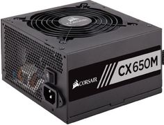 Блок питания ATX Corsair CX650M CP-9020103-EU 650W Active PFC, 80Plus Bronze, модульный, RTL