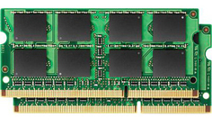Модуль памяти SODIMM DDR3 16GB (2*8GB) HyperX HX321LS11IB2K2/16 Impact black PC3L-17000 2133MHz CL11 1.35V RTL