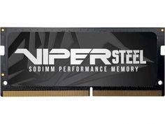Модуль памяти SODIMM DDR4 8GB Patriot Memory PVS48G266C8S Viper Steel PC4-21300 2666MHz CL18 260-pin радиатор 1.2V retail Патриот