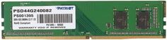 Модуль памяти DDR4 4GB Patriot Memory PSD44G240082 PC4-19200 2400MHz CL17 1.2V RTL Патриот